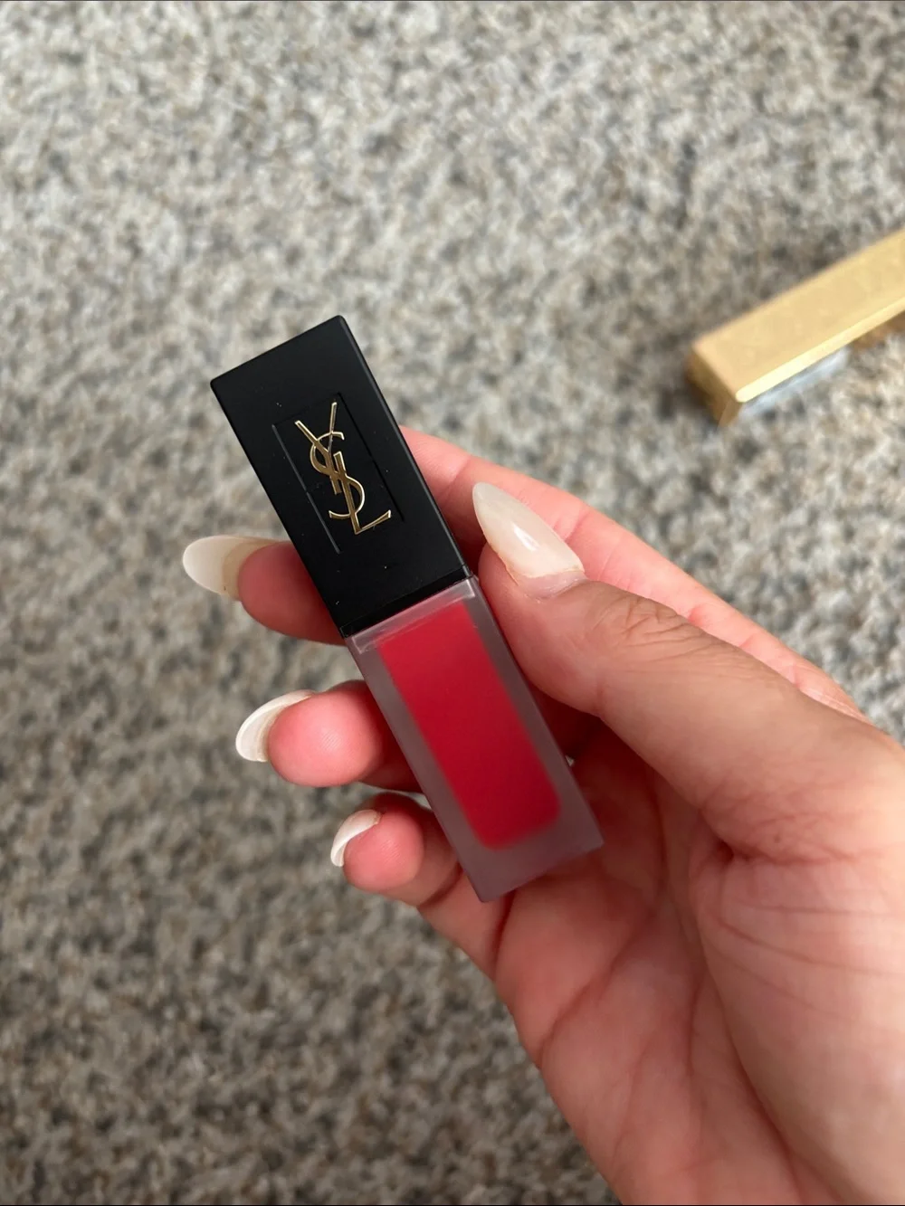 Yves Saint Laurent Tatouage Couture Velvet Cream Lipstick - Gold Packaging